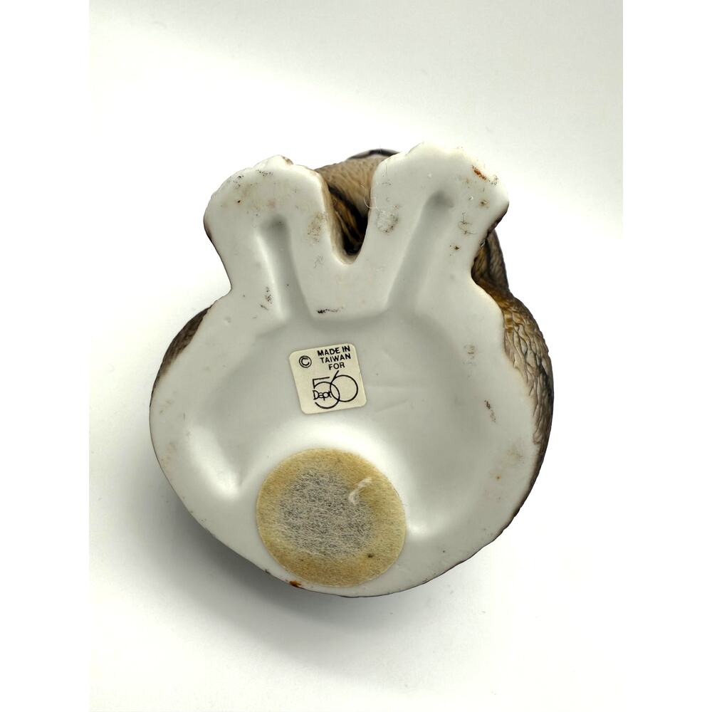 Vtg Dept 56 Ceramic 5" Tabby Kitty Cat Collectible Figurine Porcelain Pottery - Picture 6 of 7